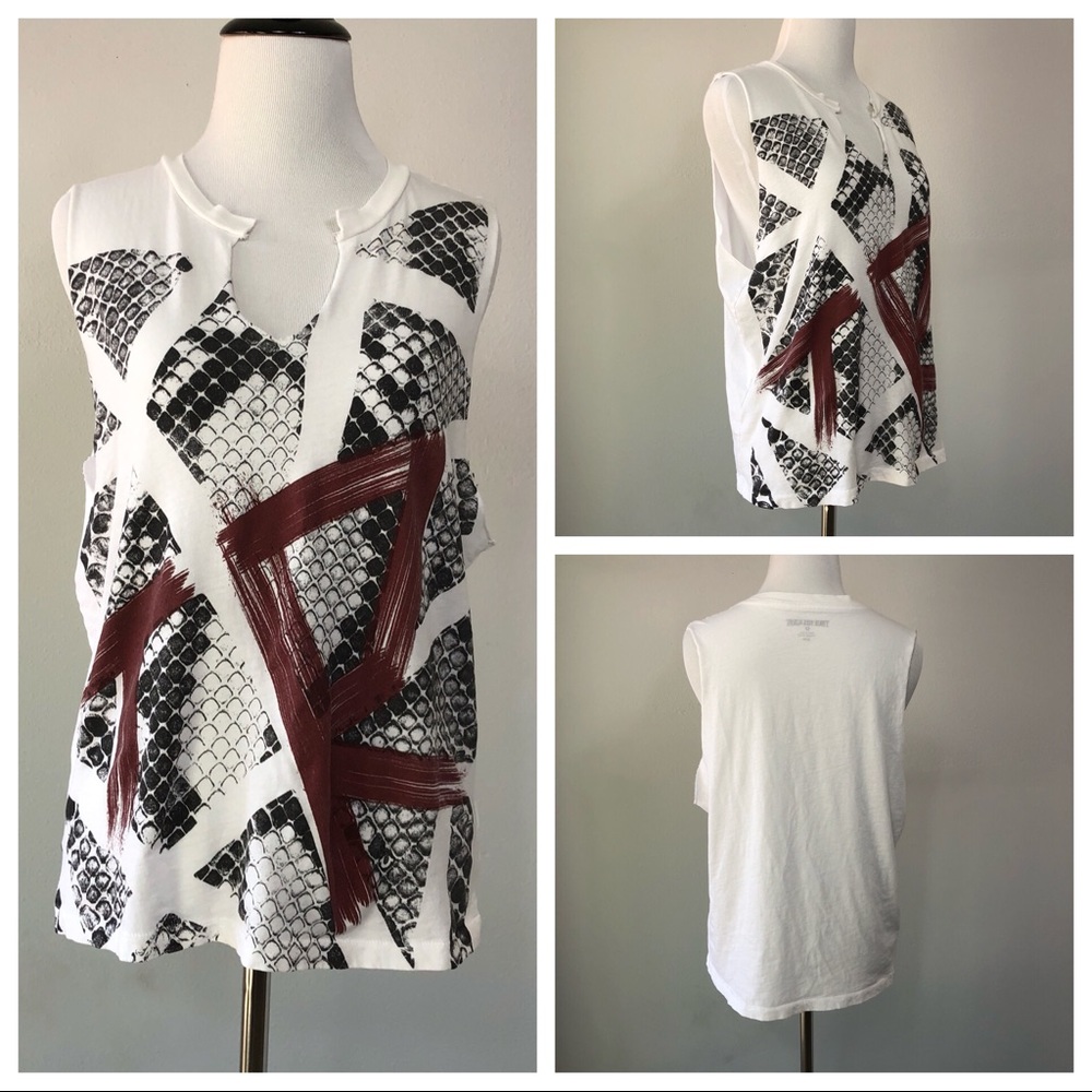 True Religion Snake Print Tank Top - Picture 4 of 6